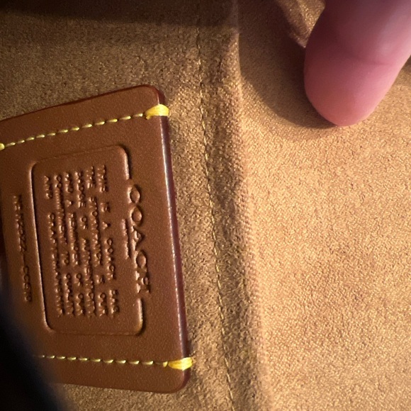 Coach Min Clare Black with rivets Women's Bag - Picture 5 of 5